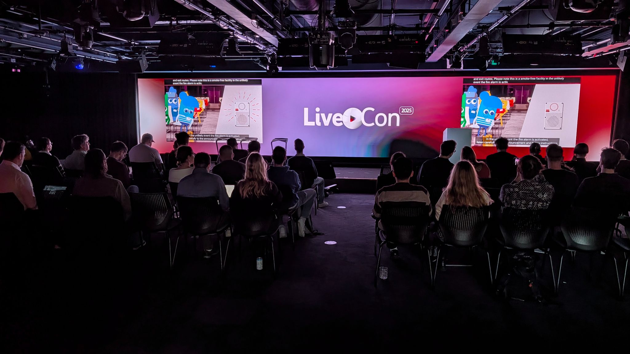 LiveCon 2025 London Auditorium